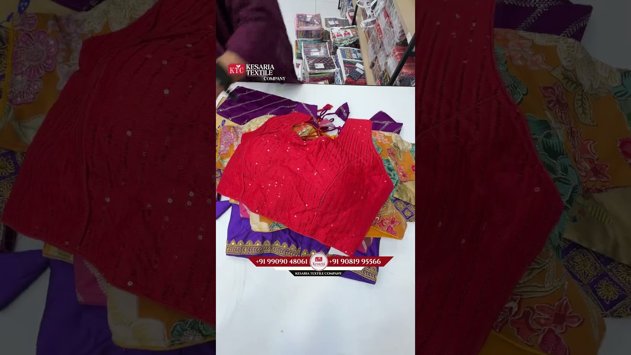 మీకు సరసమైన ధరలో బ్లౌజ్&zwnj;లు కావాలా?| Madina Wholesale Market | Surat Wholesale Market #blouse #telugu