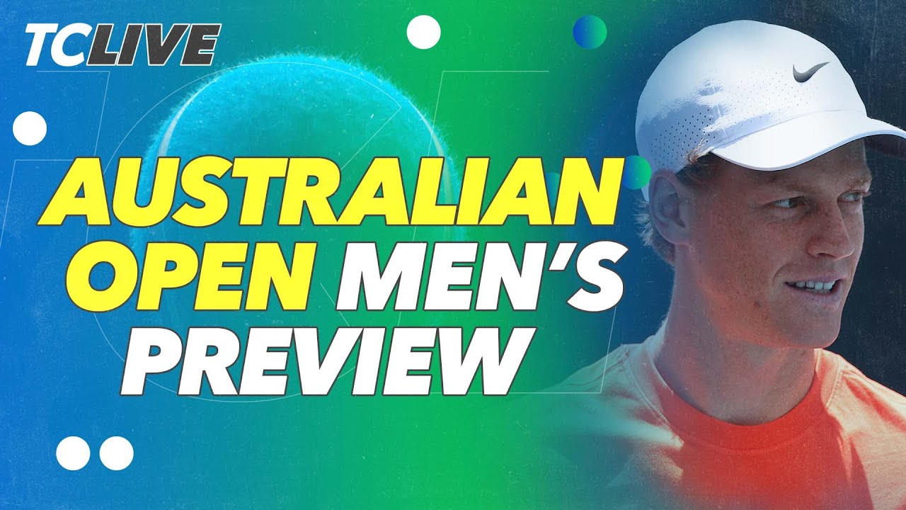 Can Anyone Beat Alcaraz and Sinner? 2026 AO Men’s Preview | TC Live