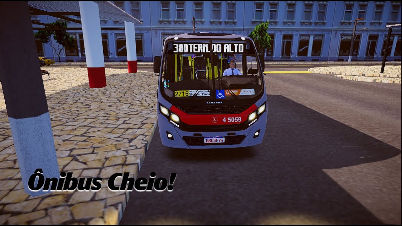 Proton Bus Simulator- Mapa Morro do Alto Com o  Com o Caio F400 Mercedes Benz