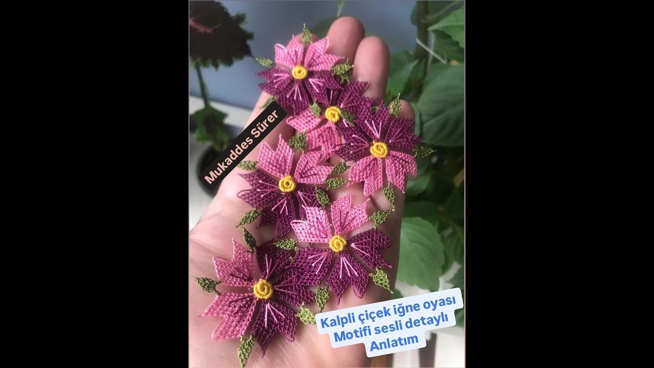 31) KALPLİ MOTİF #igneoyasimotif #detaylı  #sesli  yapımı) @Elisidunyasi_58_   🪡🧵#keşfet