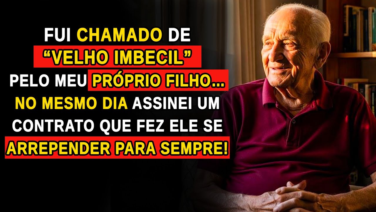FUI CHAMADO DE “IMBECIL” PELO MEU FILHO… ENTÃO FIZ ALGO QUE FEZ ELE SE ARREPENDER PARA SEMPRE!