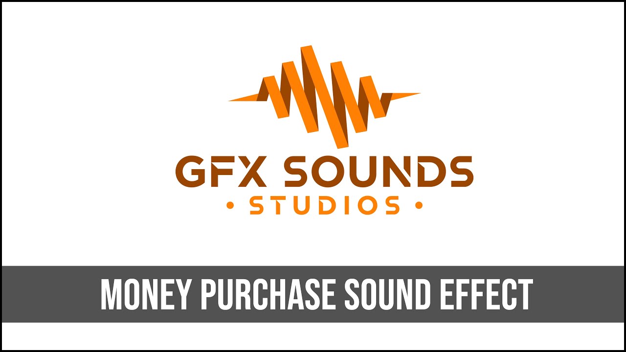 Money Purchase Sound Effect