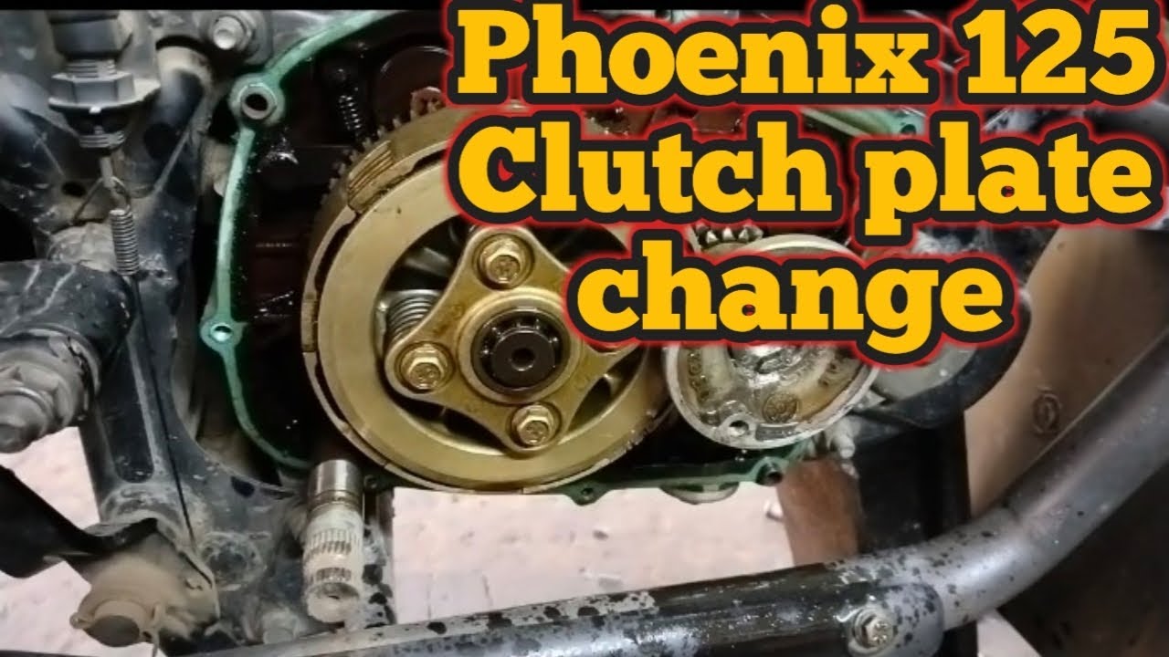 Phoenix 125 byk clutch plate change