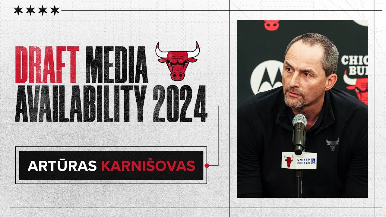 2024 Bulls Draft Media Availability | Chicago Bulls