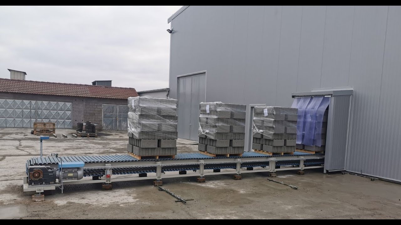 Concrete block making plant RVP-2000 METALIKA in FONTANA Rokovci fabrika blokova i oplocnjaka