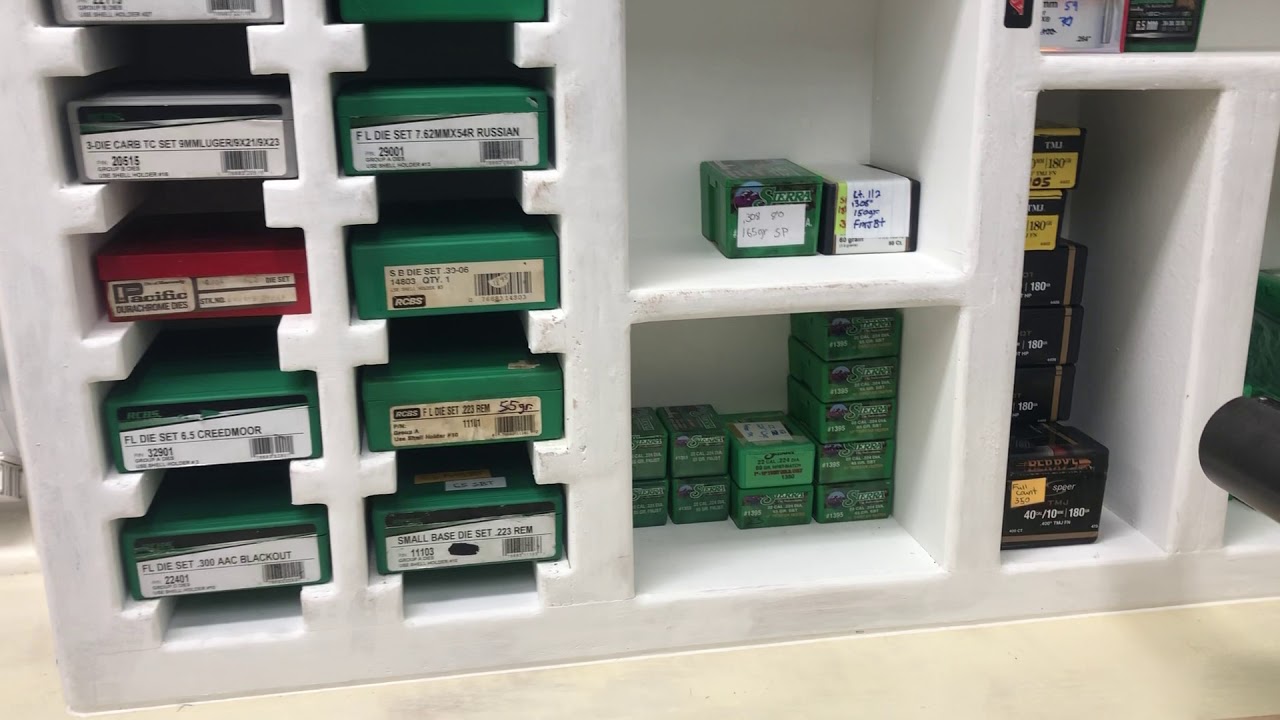 New reloading room/ Gun room