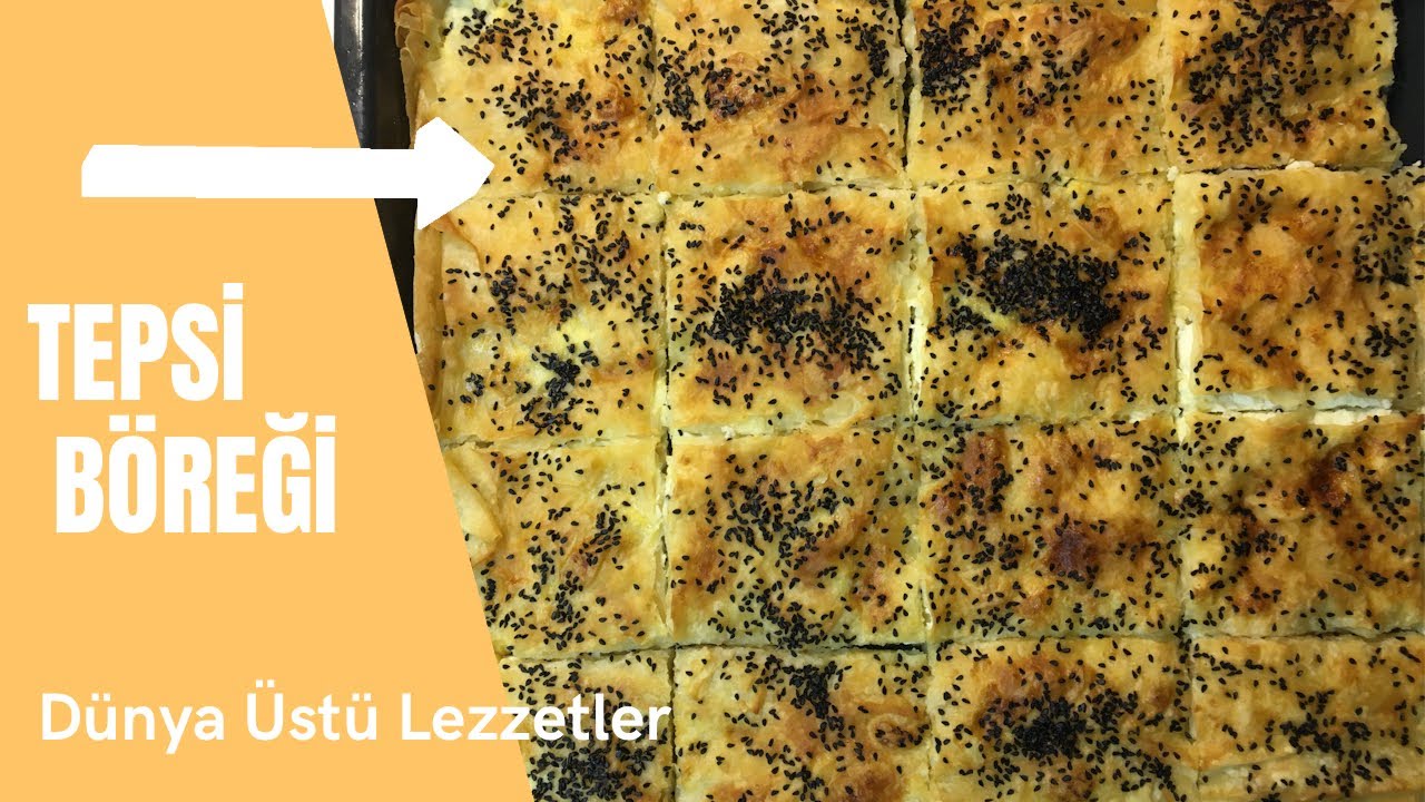 10 DK’DA HAZIR BÖREK💯 ÇITIR ÇITIR PEYNİRLİ TEPSİ BÖREĞİ |Dünya Üstü Lezzetler