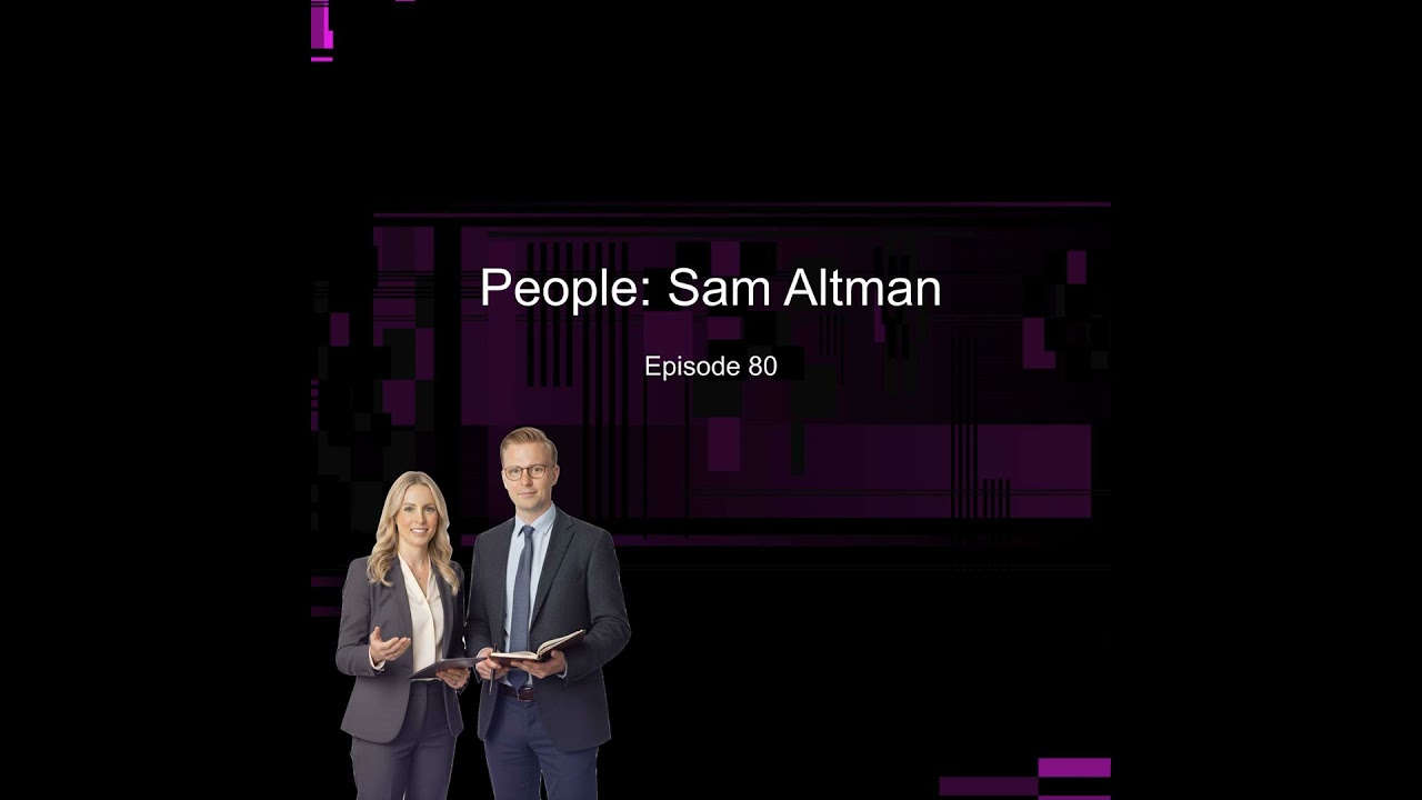 Episode 80 - People: Sam Altman