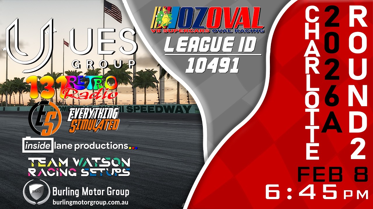 UES Presents the OzOVals V8 Supercar Series: Round 3: HOmestead Miami