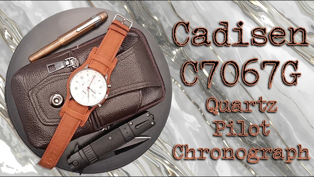 Cadisen C-7067G Pilot Chronograph – Inspiriert by „Red Star 1963“ Mechanical Pilot Chronograph