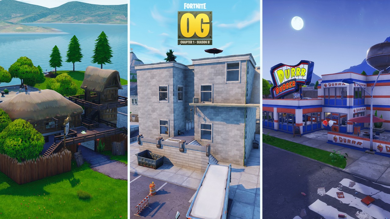 All Fortnite OG Map Changes (Update v40.20)