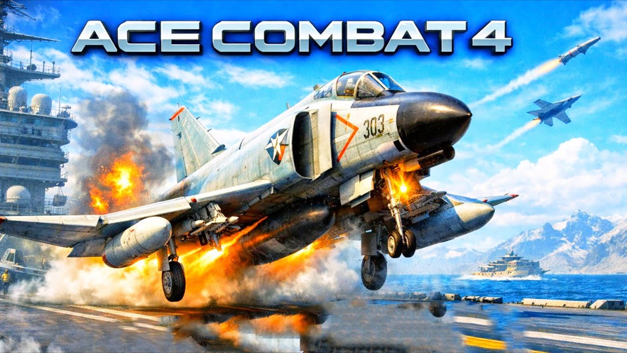 Ace Combat 04: Mission 1 - Sitting Duck #warthunder #war #aviation 