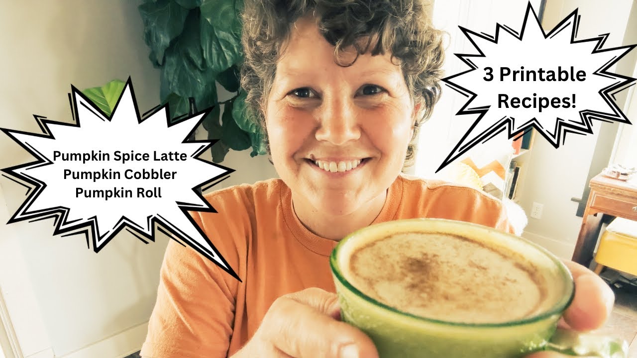 Pumpkin Recipe Round Up! Pumpkin Spice Latte, Pumpkin Cobbler! And more!!!!