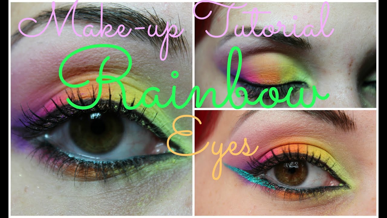 Tutorial Rainbow Eyes