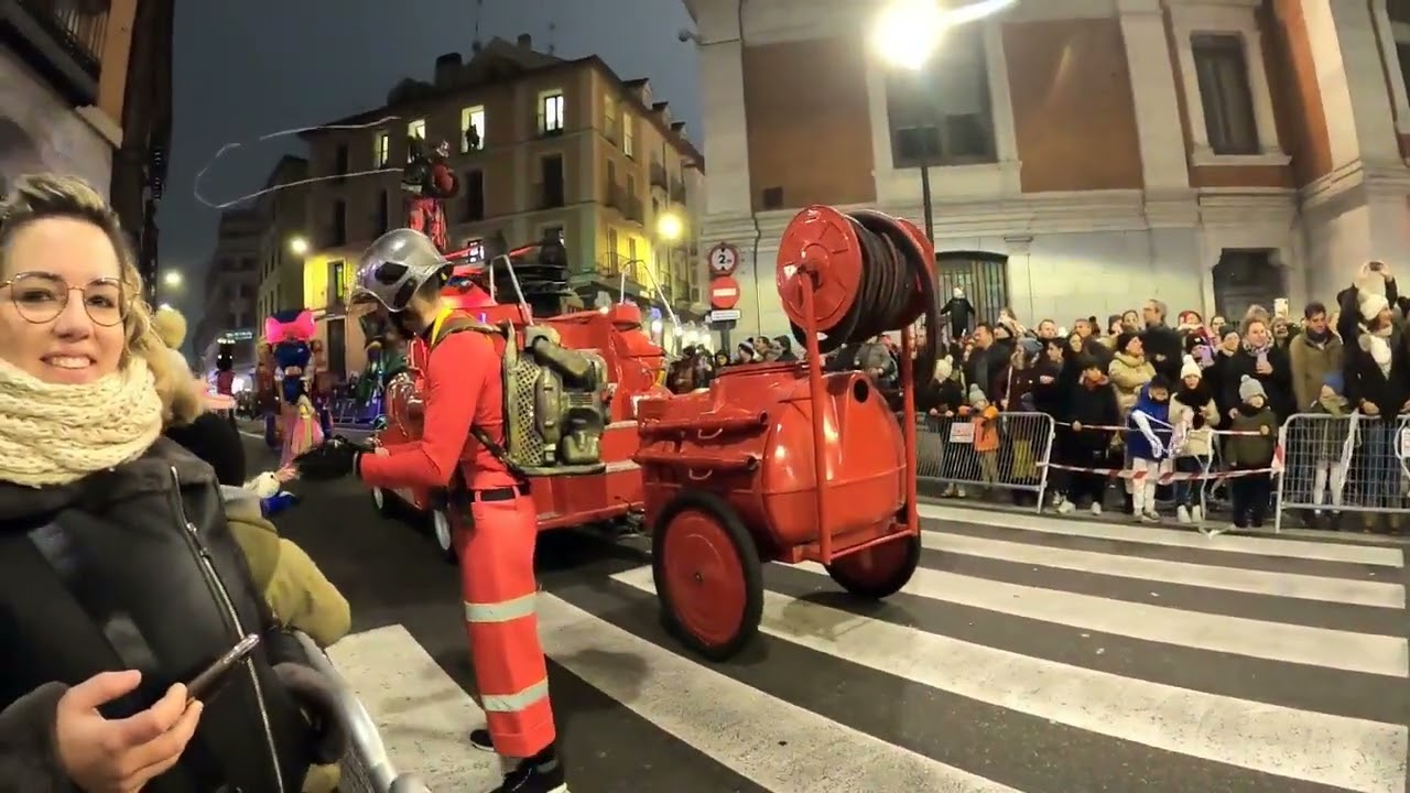 Cabalgata Reyes Magos 2023 Valladolid.