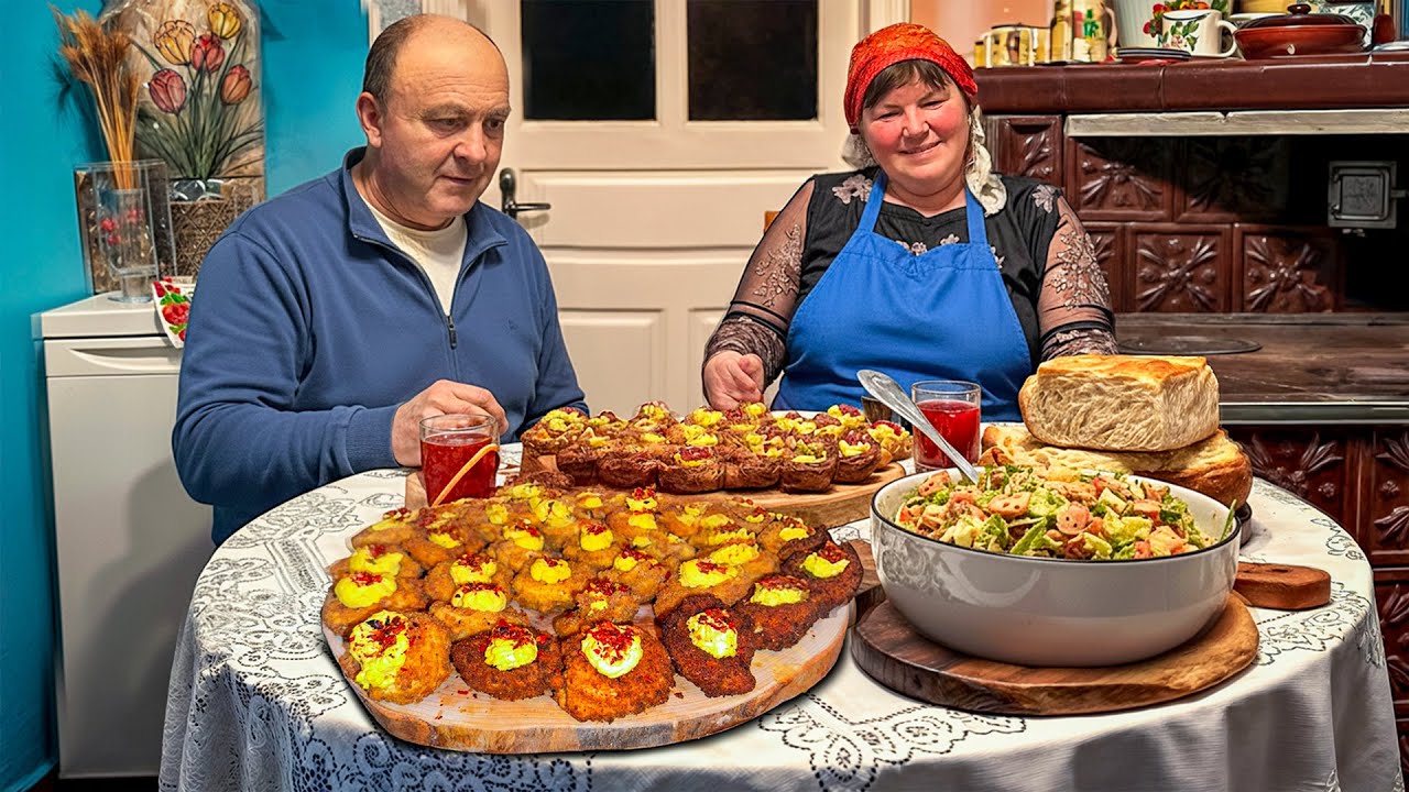 Wiejski dzień pełen smaku | Domowy chleb, jajka i herbatka z ogniska