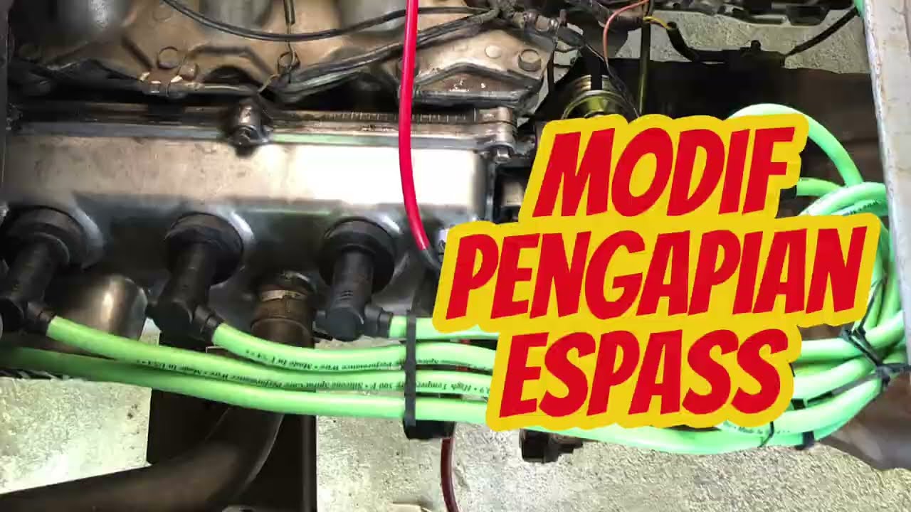 Modifikasi PENGAPIAN Daihatsu ESPASS 96 | Swap Delco Platina Jadi Delco CDI Murah