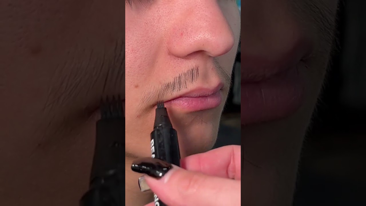 Mustache enhancement #shorts