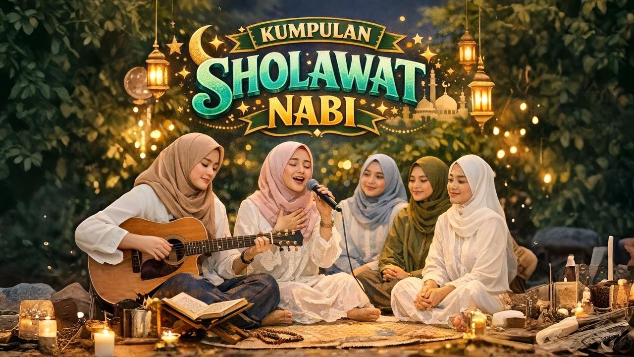 Penyejuk Hati Paling Merdu! Penghapus Dosa dan Beban Pikiran KUMPULAN SHOLAWAT NABI