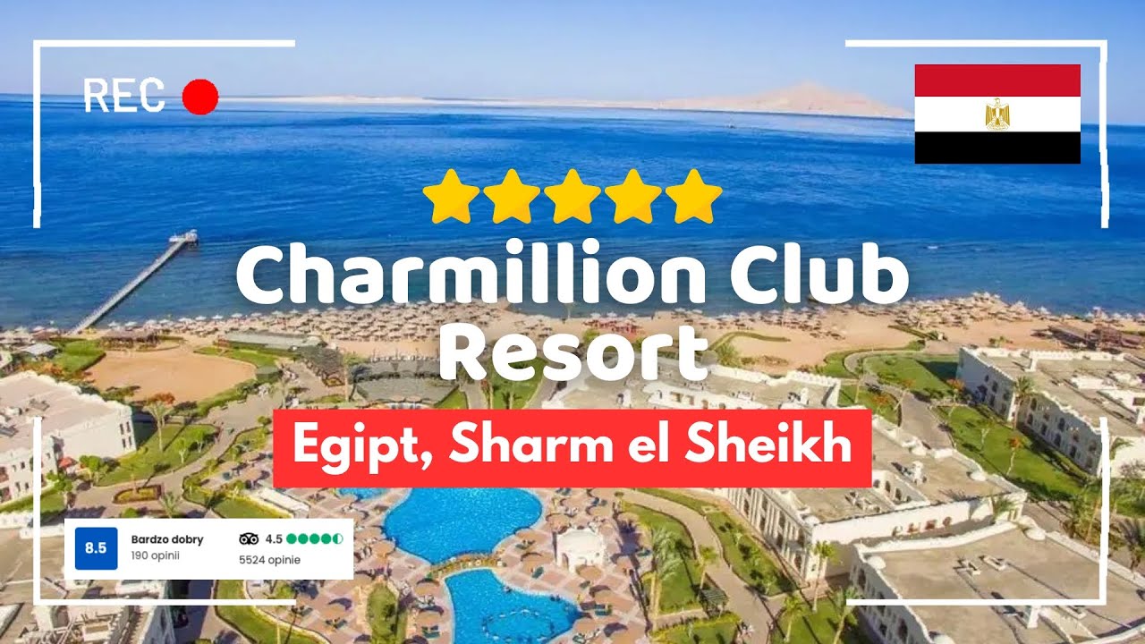 🇪🇬 Charmillion Club Resort 5* &ndash; hotel przy plaży z rafą, Nabq Bay, Egipt #wakacje #egipt