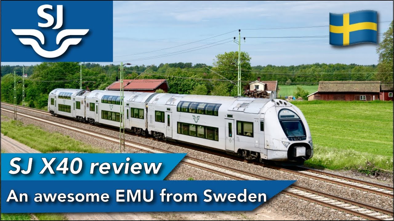 SJ Intercity: Очень хороший двухэтажный ЭМУ