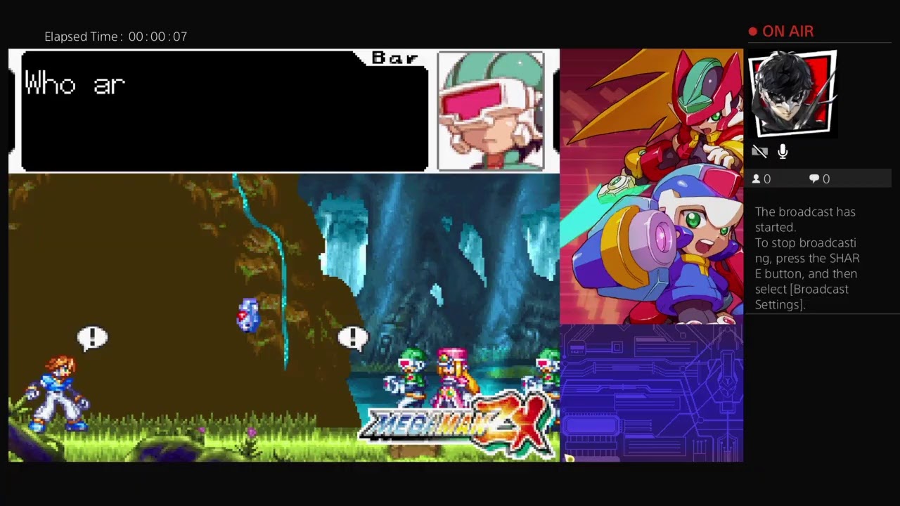 Megaman Zx - X vs Px/Fx/Lx Race (Normal) With Meta_X, Jai and ScreamyngYoshi