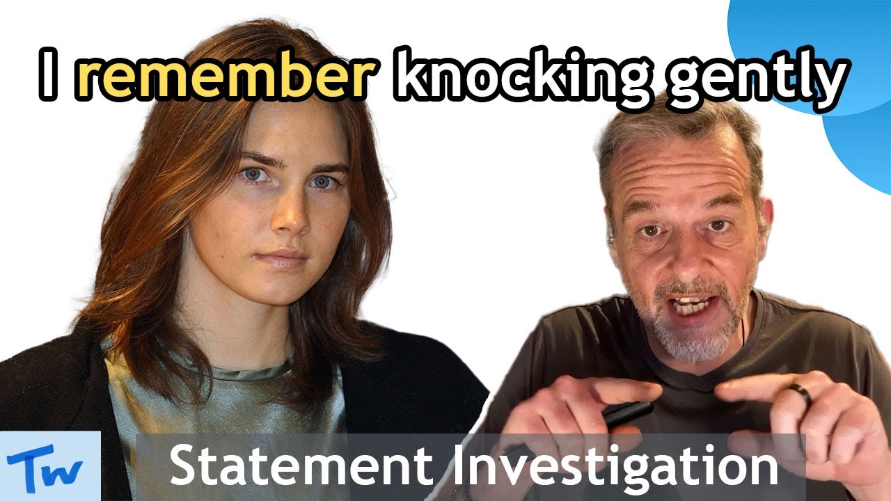Amanda Knox - what&rsquo;s in her words? Part 1