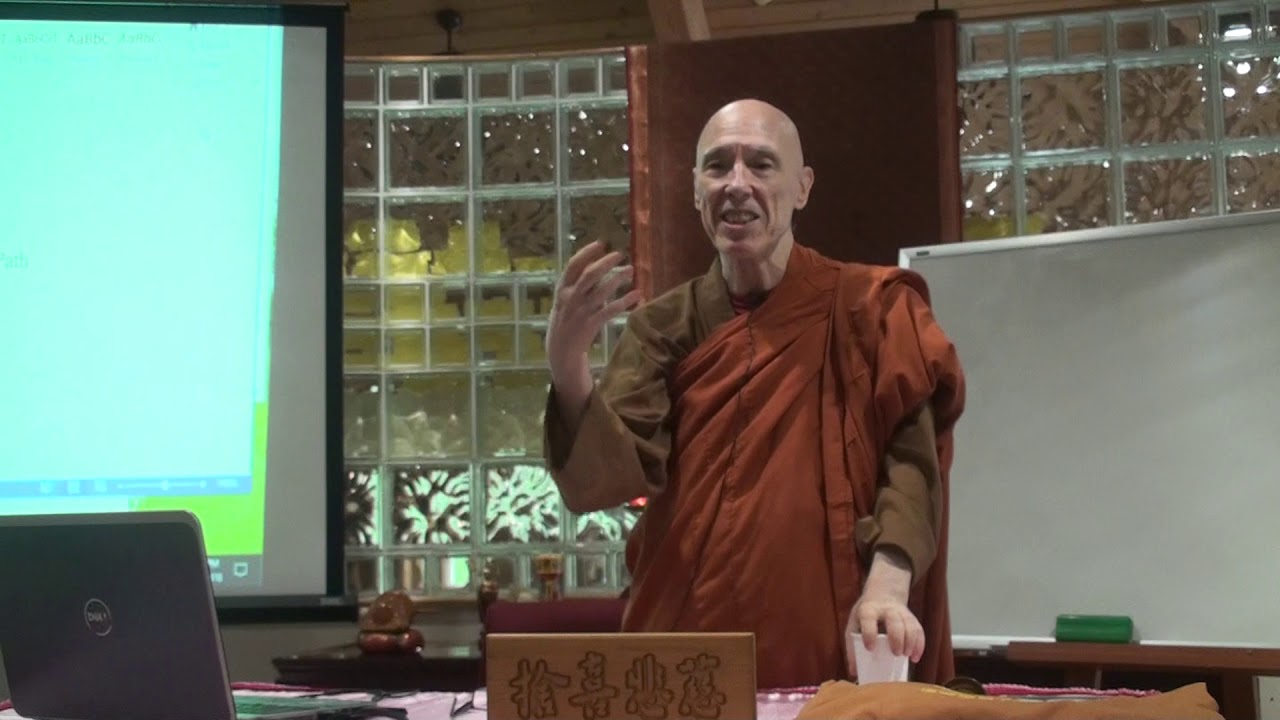 A Short Introduction to Buddhism Course by Ven. Bhikkhu Bodhi - 5 (August 19th, 2018)