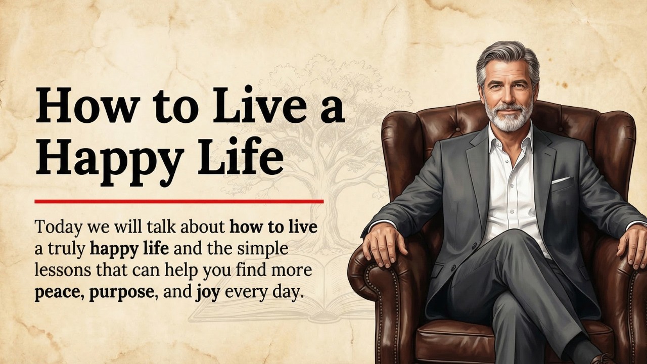 How to Live a Happy Life (The Real Secret) || Graded Reader ✅