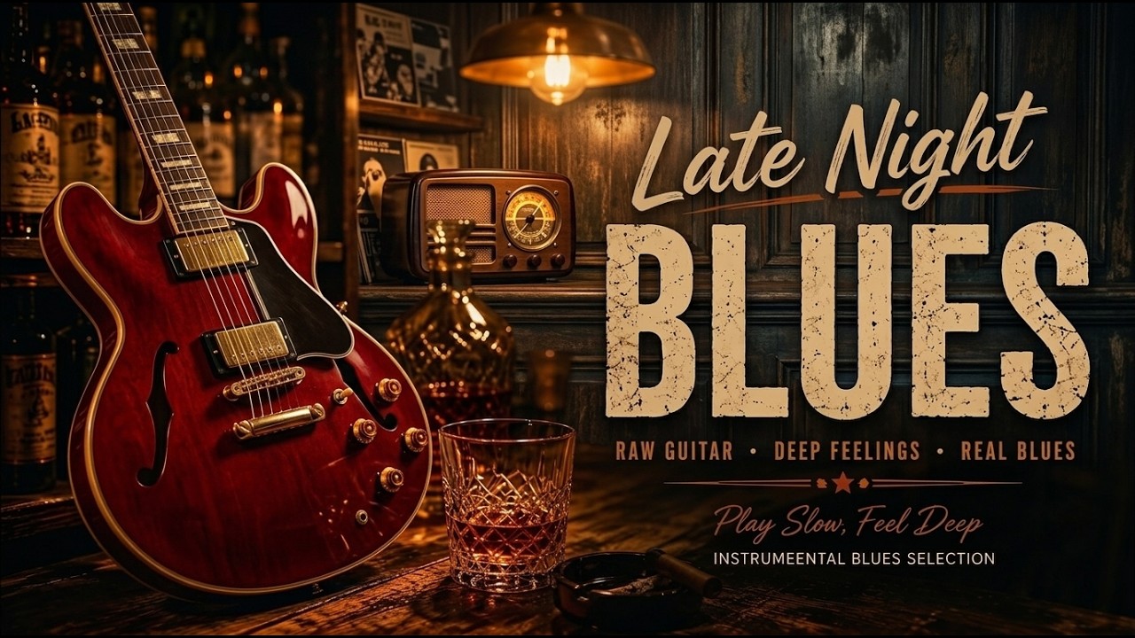 🩸 Deeply Emotional Blues Guitar | Bleeding Strings in the Dark