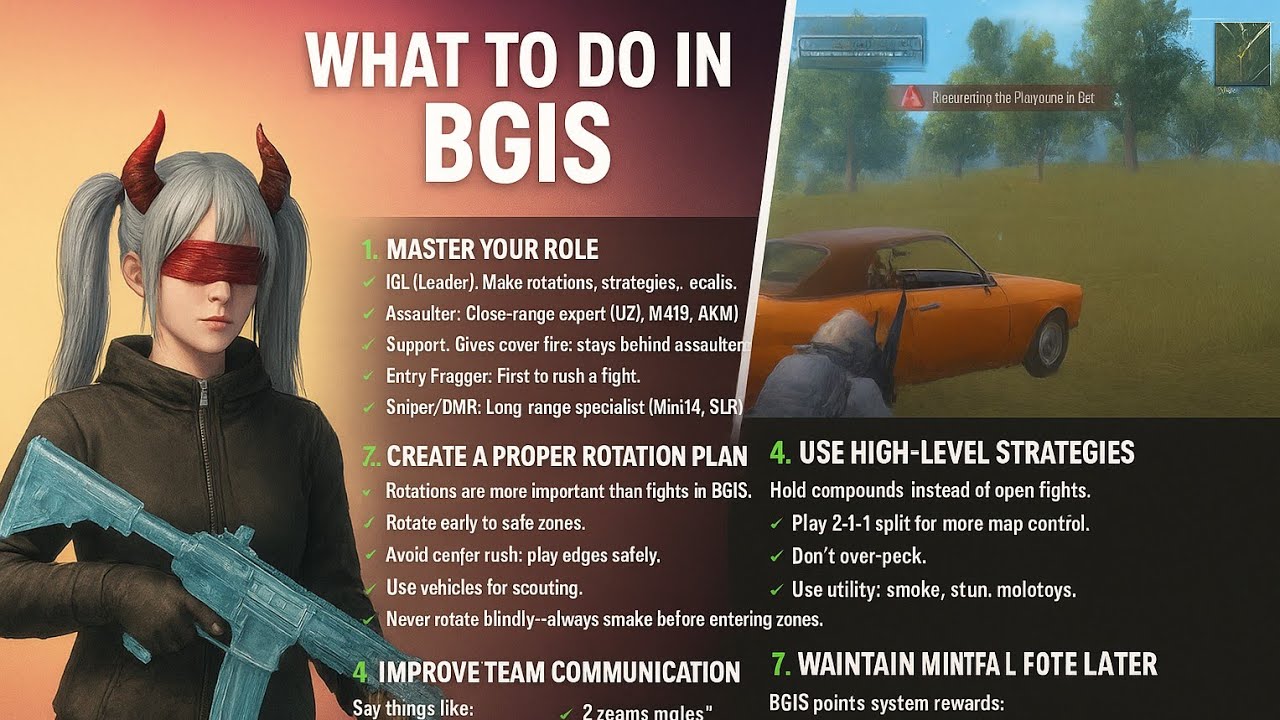 BGIS 2026 IMPORTANT STEPS and SUGGESTIONS | Rules To be Followed In BGIS 2026 | How To Find Team