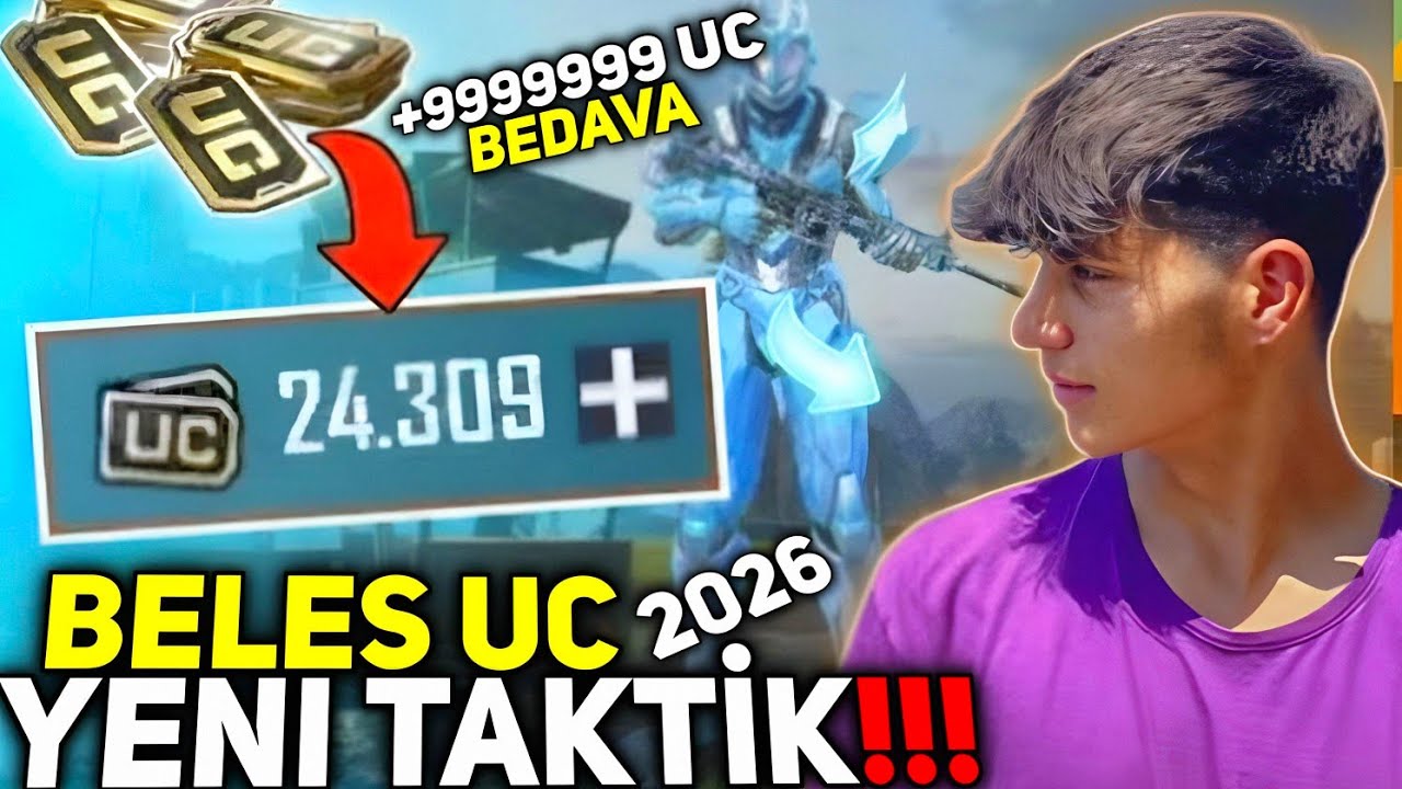 BEDAVA UC ALMA TAKİĞİ PUBG MOBİLE 2026❗ SINIRSIZ UC ALMA TAKTİĞİ (KANITLI)