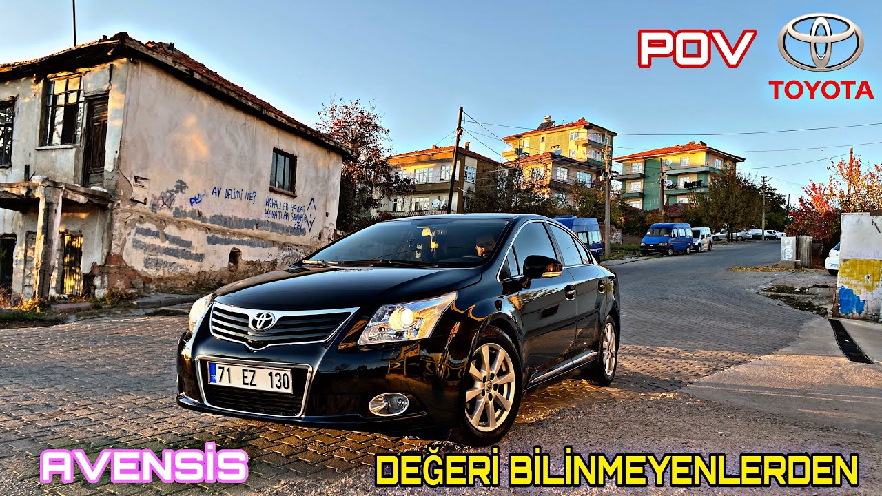 Toyota Avensis / Elegant Extra / 1.6 - 132 HP İnceleme