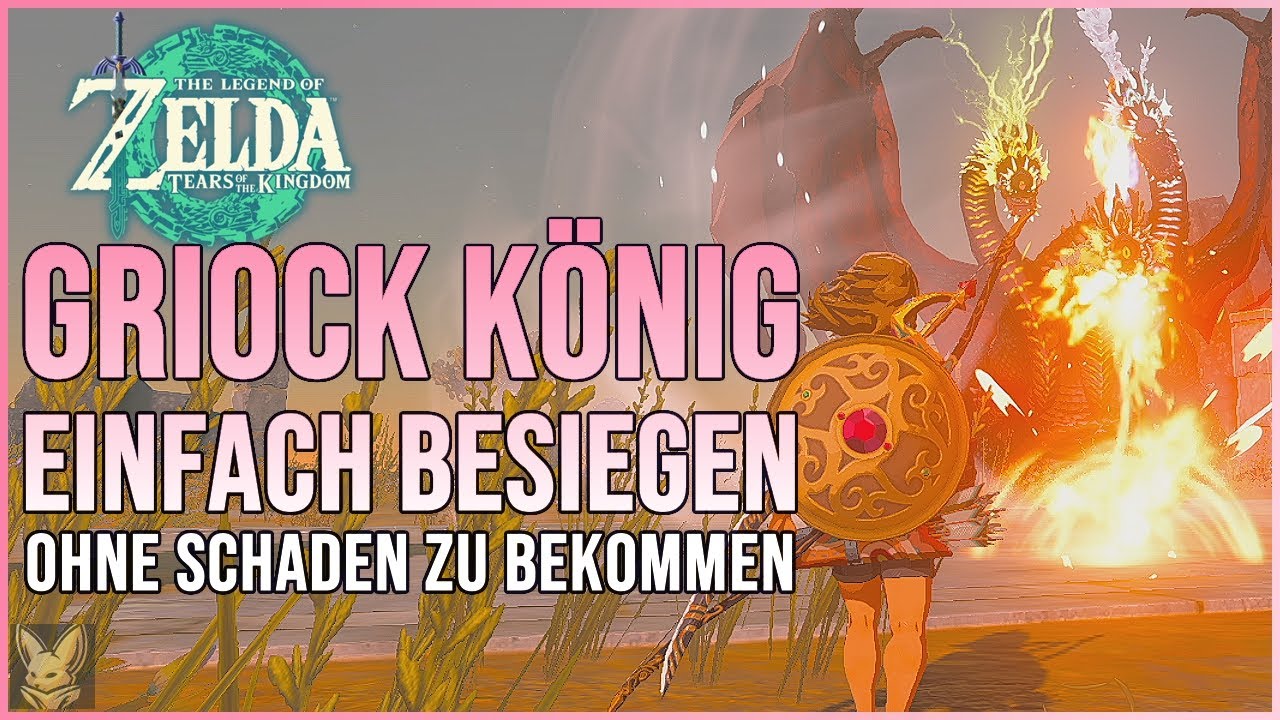 Griock König besiegen ohne Schaden zu bekommen | Griock König Guide | Zelda Tears of the Kingdom