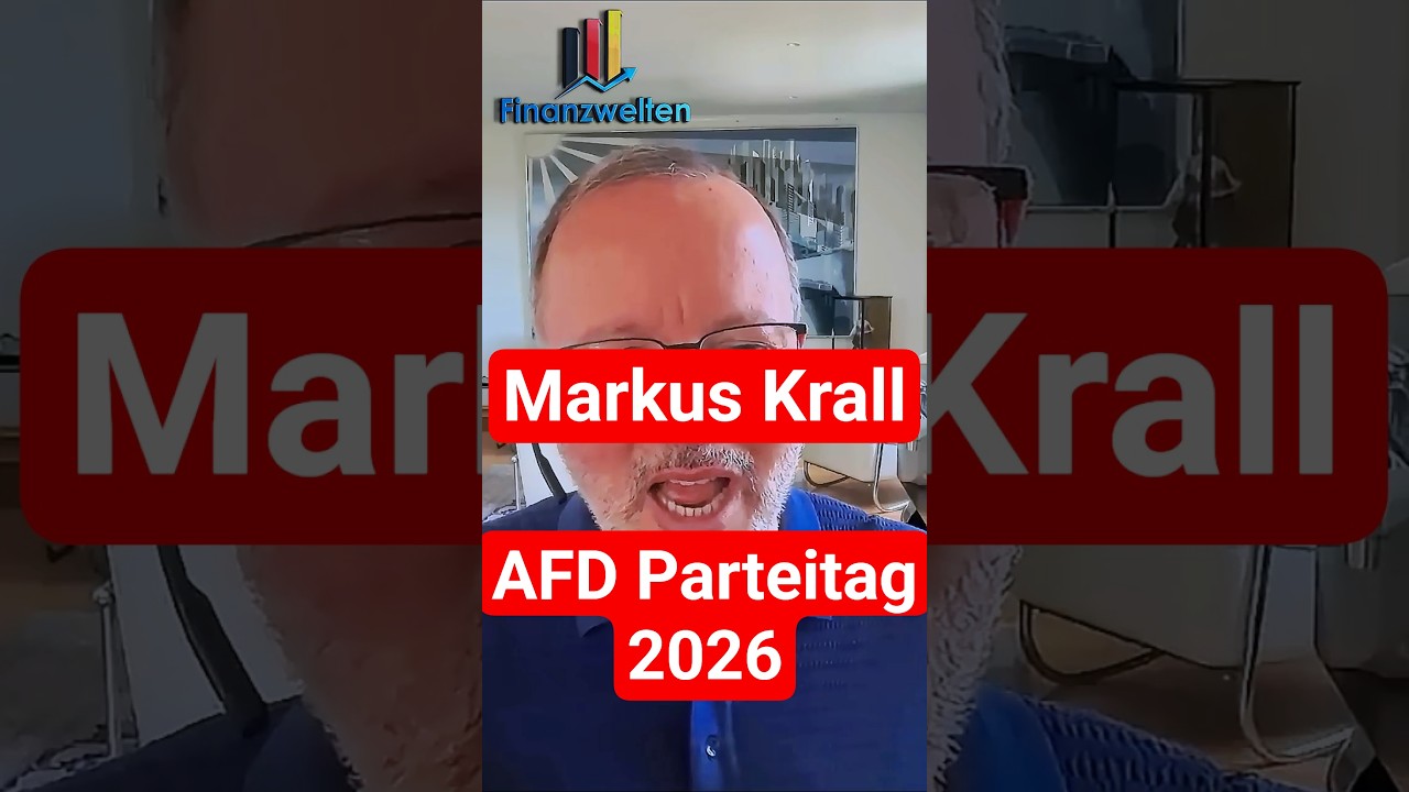DR. Markus Krall - AFD Parteitag 2026 #finanzwelten