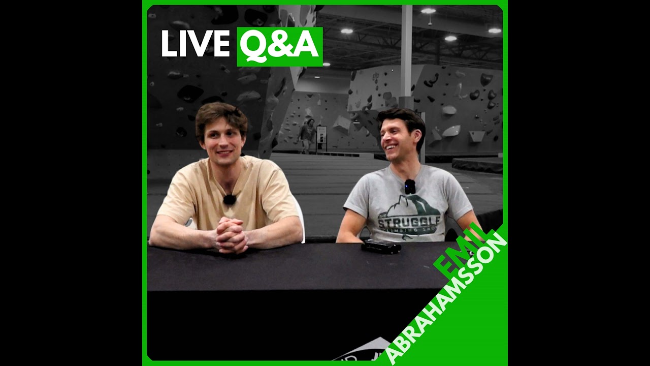 Emil Abrahamsson: Live Q&A from Portland Rock Gym