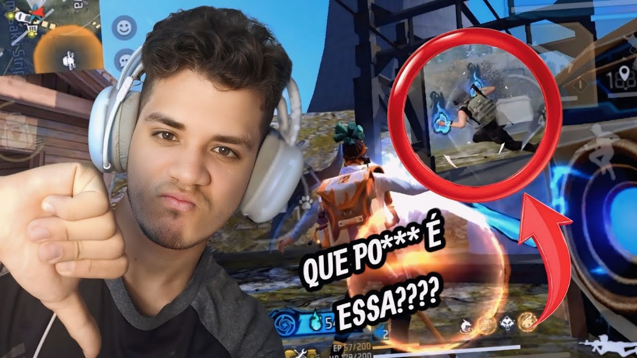 FREE FIRE TÁ UM LIXO🤬🗑️O PIOR JOGO DO MUNDO AGORA👎👎👎