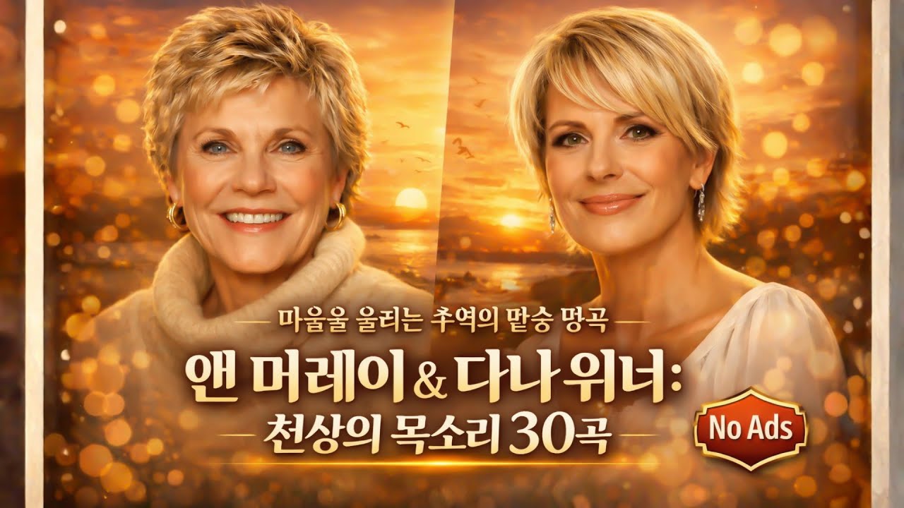 Anne Murray & Dana Winner: 천상의 목소리로 듣는 추억의 팝송 명곡 30곡