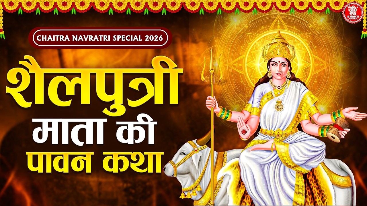 नवरात्रि का पहला दिन | शैलपुत्री माता कथा Shailputri Mata Ki Katha 2026 ~ Shailputri Mata Ki Kahani