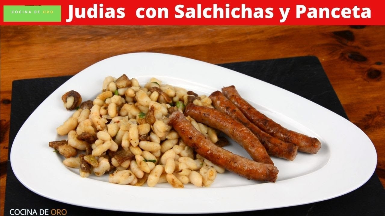 🔴Receta de JUDIAS con SALCHICHAS y PANCETA🔥  {Cocina GENIAL}
