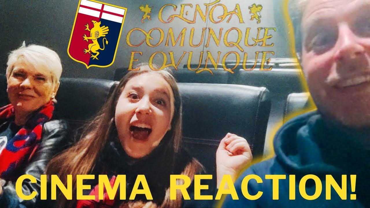 [CINEMA REACTION] COMUNQUE E OVUNQUE🔥HO RISO E PIANTO😂😭 SPOILER‼️#genoa #seriea #reaction