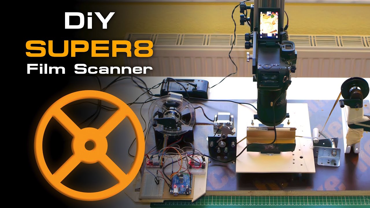 FINALLY! My own SUPER 8 DiY Film Scanner
