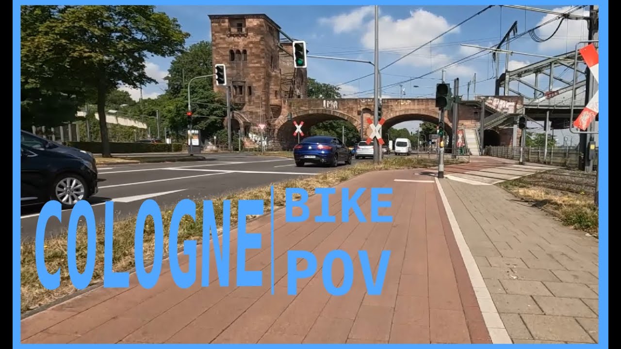 Bonn to Cologne - Bike Ride  #köln #germany