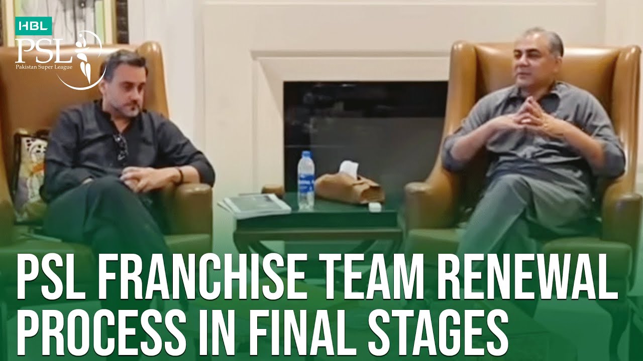 PSL franchise team renewal process in final stages: EY MENA firm meets PCB Chairman