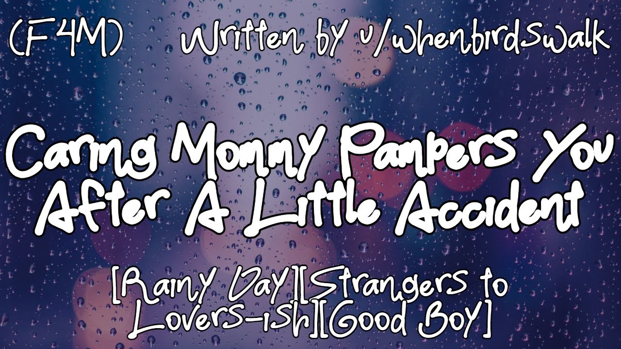 [F4M] Caring Mommy Pampers You After A Little Accident[Rainy Day][Strangers to Lovers-ish][Good Boy]