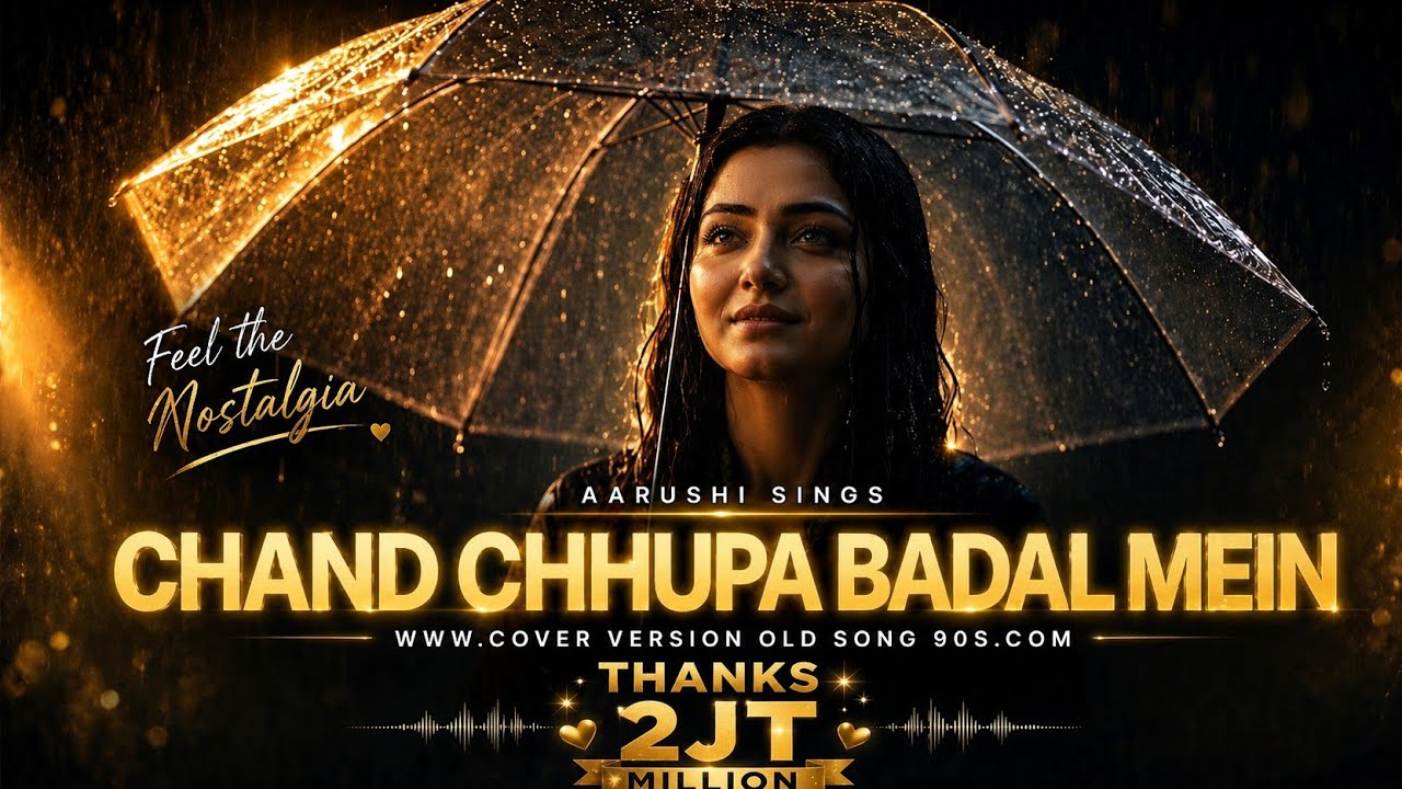 Chand Chhupa Badal Mein &ndash; Cover by Aarushi Sings | Udit Narayan & Alka Yagnik