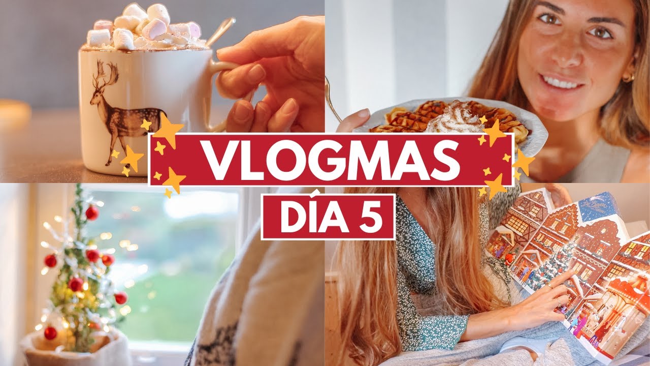 UN DÍA CONMIGO | Pongo el árbol de navidad, Bebida navideña, Recetas..  🎄✨VLOGMAS #5 2020