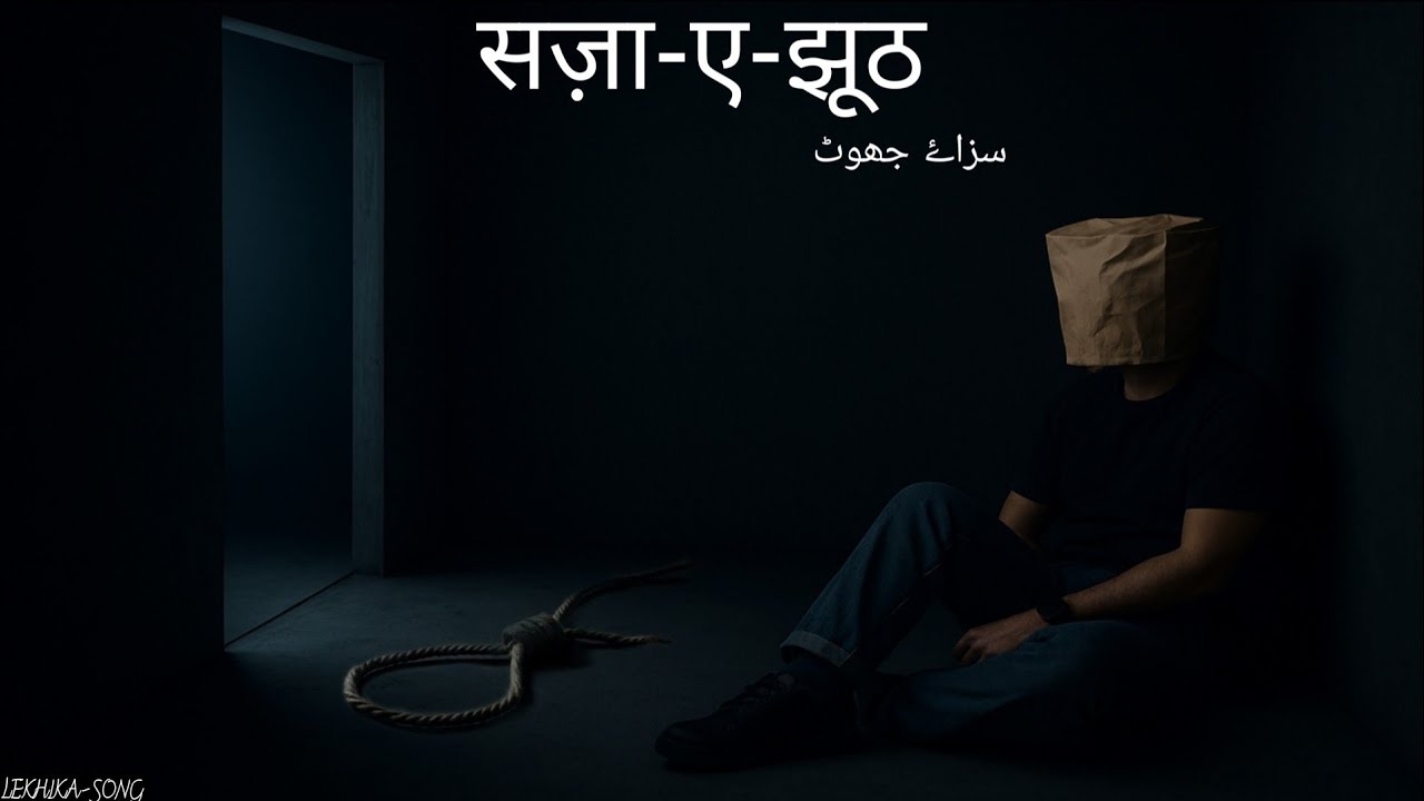 Saza-e-Jhoth - Lekhika | Official Lyrical Video/Visualizer | 