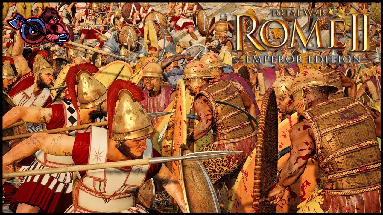 City Of Carthage Under BLOODY Siege!!  3v3-Total War Rome 2
