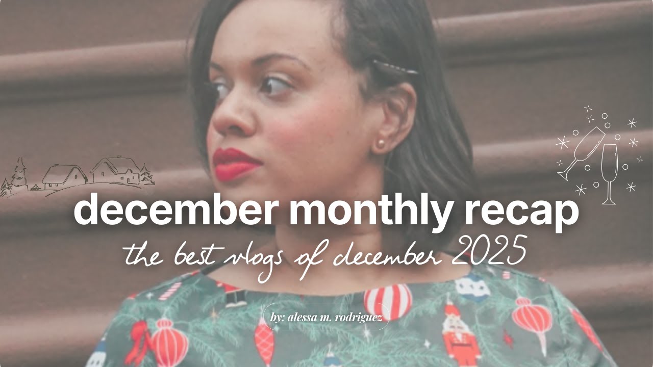 December in NYC ❄️ | Cozy Days, Creative Resets & Closing Out My YouTube for the year